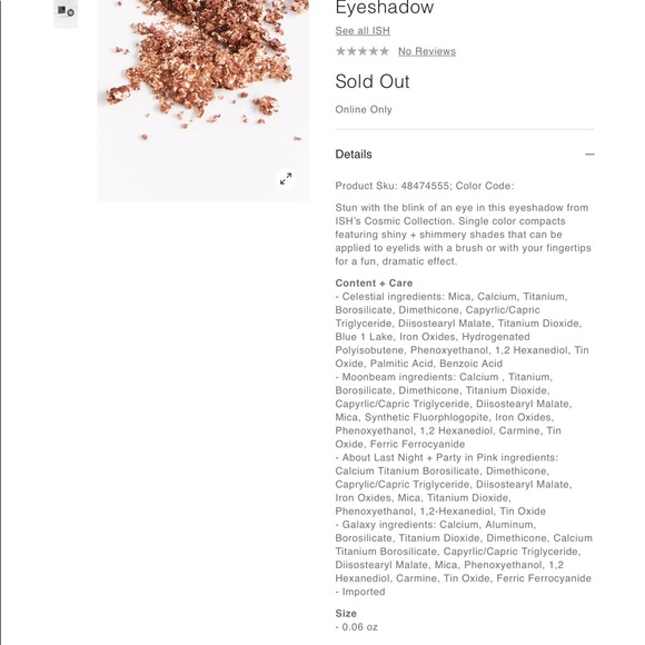 NWOT 2PC ISH Shimmy Shadow Set - Picture 8 of 9